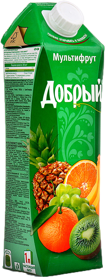 Добрый мультифрукт 1л